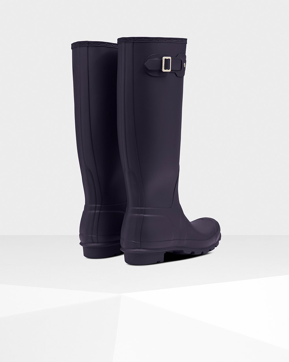 Hunter Original Tall Rain Boots - Shop Womens Purple - JKWZXI768